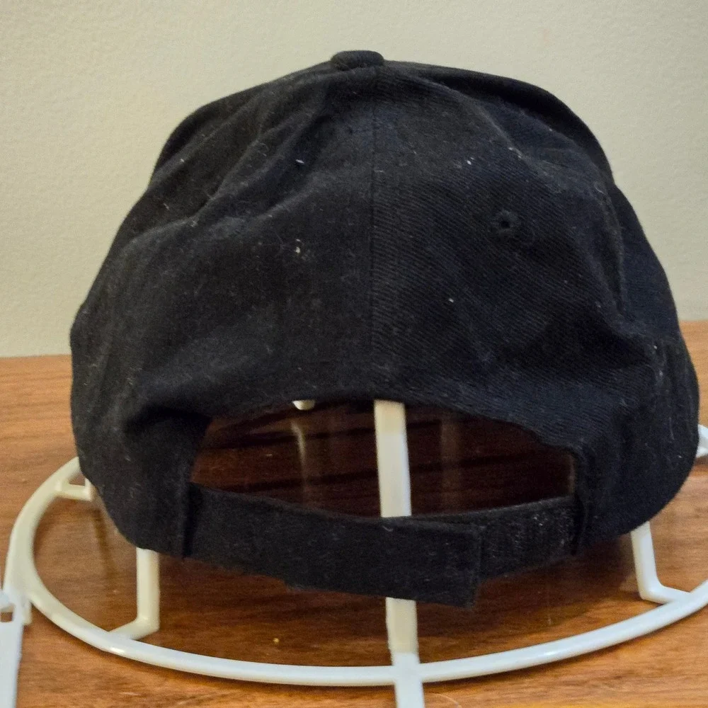 Dubai United Arab Emirates UAE Flag Embroidered Black Cotton Baseball Cap Hat